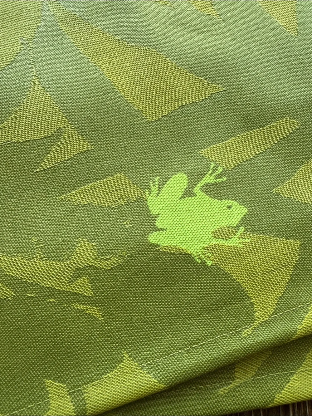 Le Jacquard Français Bahia 6 Placemats FROGS